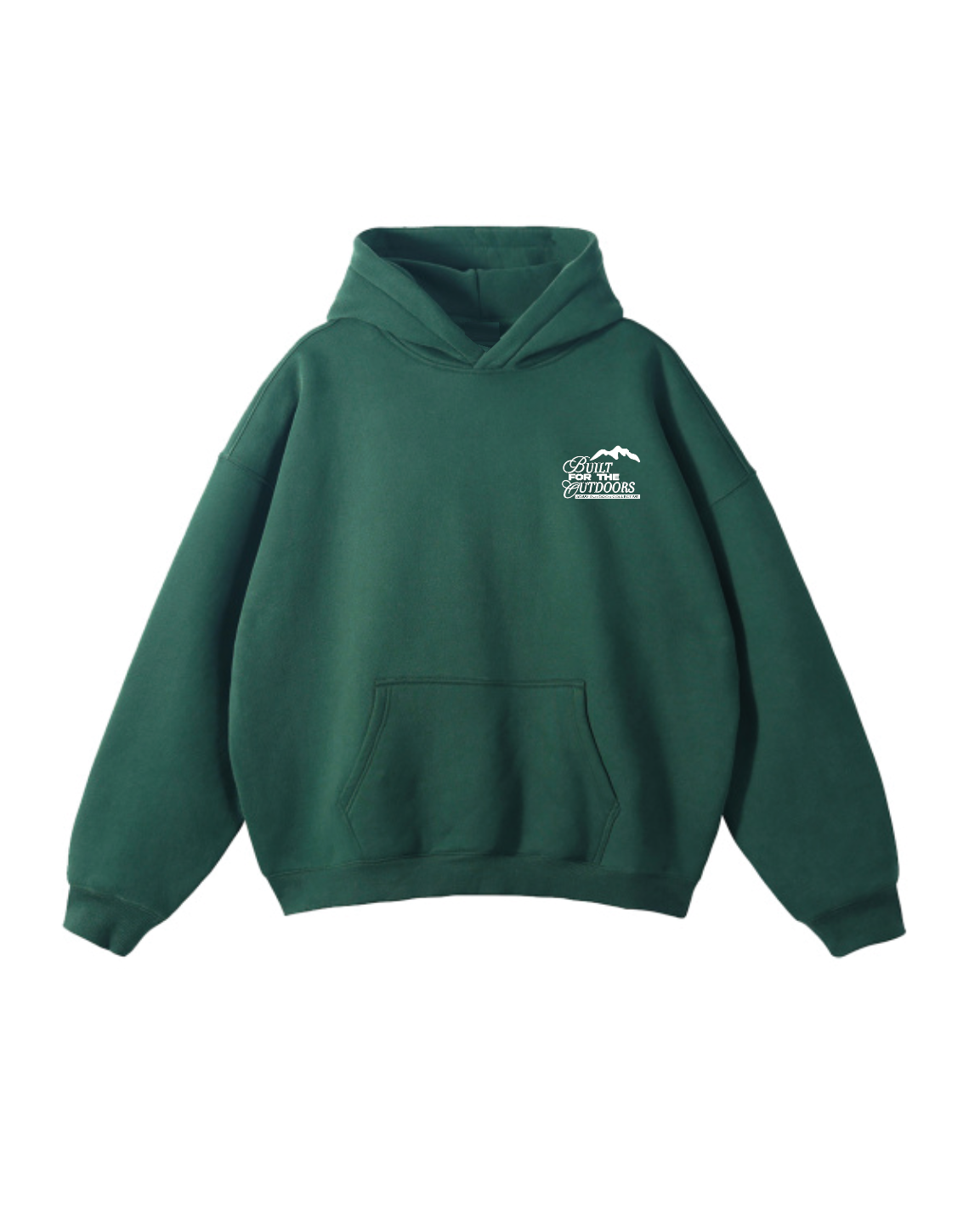 BUILT FOR THE OUTDOORS PINE HOODIE