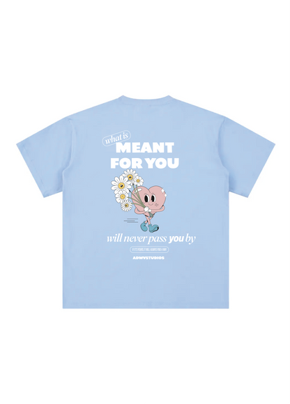 what is meant for you blue tee